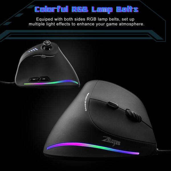 068f1c8296e89888299930368c5ff94df1d19519-1 Programmable Ergonomic RGB Game Master Mouse