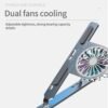 0b4020582cb5eba5cd6d8b1c3446d3398f2fe7f6-1 Foldable Dual Fan Laptop Cooler Stand