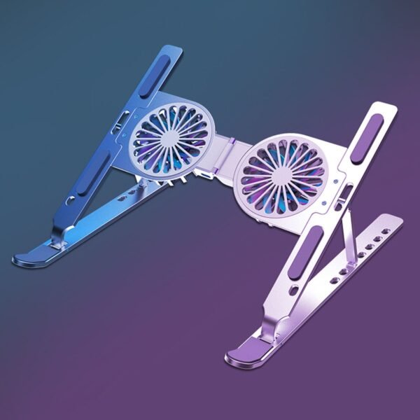 5af62afcbe536e58de75ebc6d968e73cf9c12721-1 Foldable Dual Fan Laptop Cooler Stand