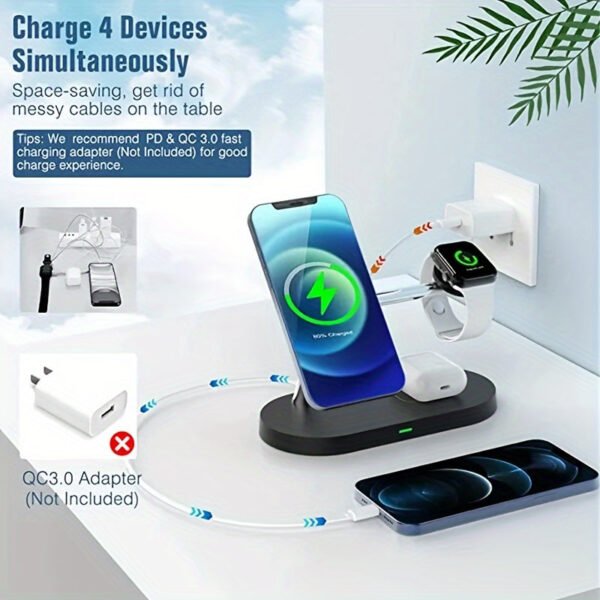 5-in-1 Magnetic Wireless Charger -- MotPoet