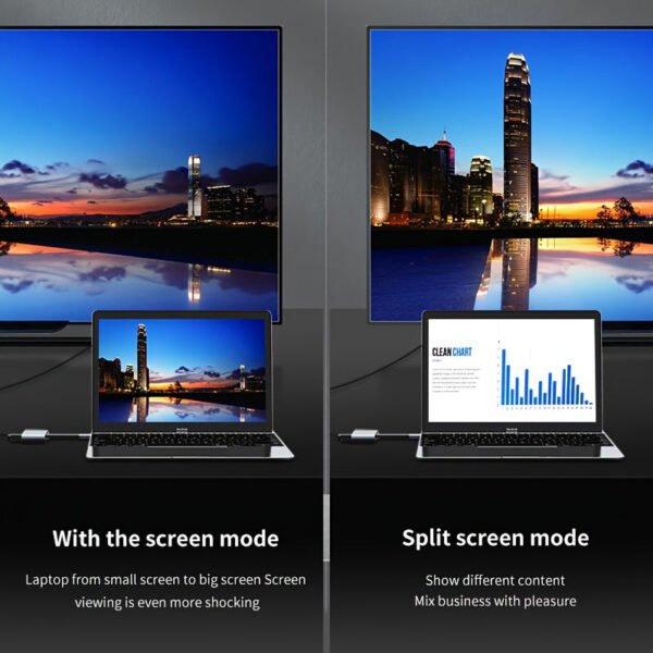 2-in-1 HDTV to Type-C Extension -- MotPoet