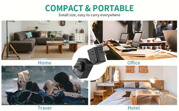 Universal Travel Converter Plug -- MotPoet