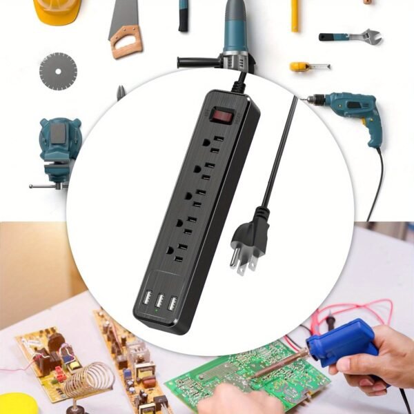 5-Outlet Power Strip -- MotPoet