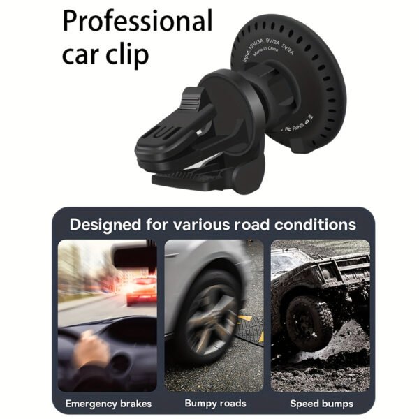 Magnetic Wireless Car Charger -- MotPoet