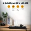 5-Outlet Power Strip -- MotPoet