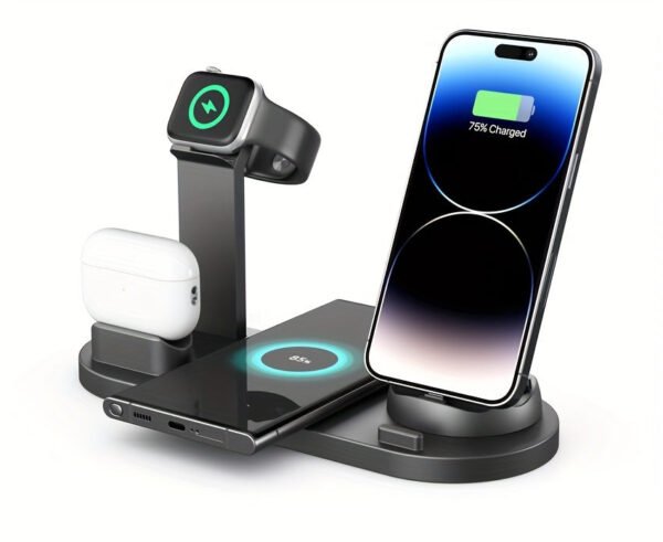 6-in-1 Magnetic Foldable Wireless Charger Pro -- MotPoet