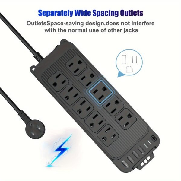 10-Outlet Power Strip -- MotPoet