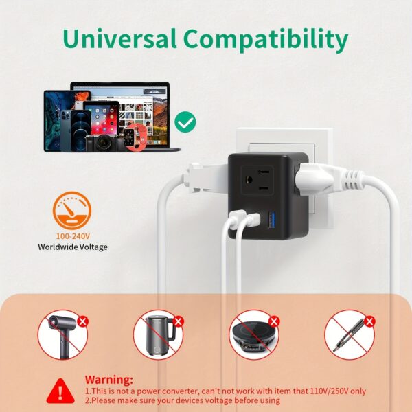 Universal Travel Converter Plug -- MotPoet