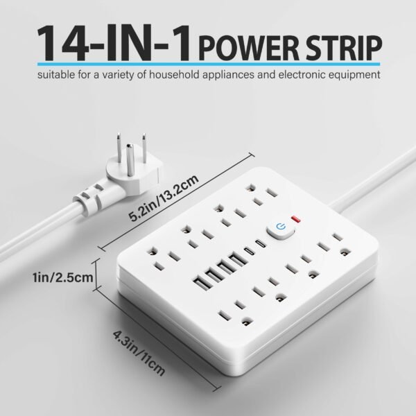 14-in-1 Power Strip -- MotPoet